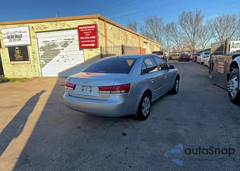 2007 Hyundai Sonata Gls из США, поврежденный, VIN 5NPET46CX7H263325